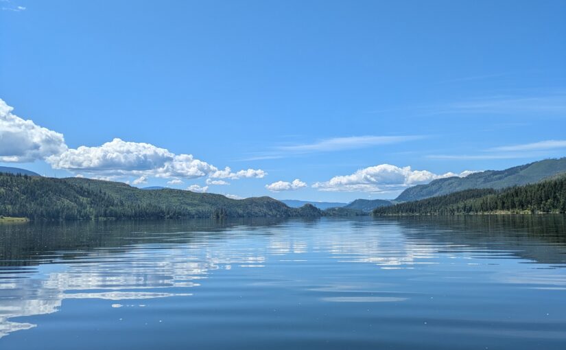 Enjoying my time in nature through kayaking